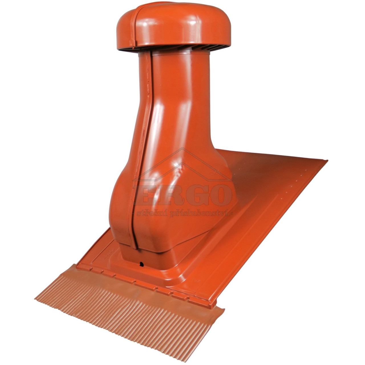 Odvětrávací komplet 125 mm UNIVERZÁLNÍ - červená