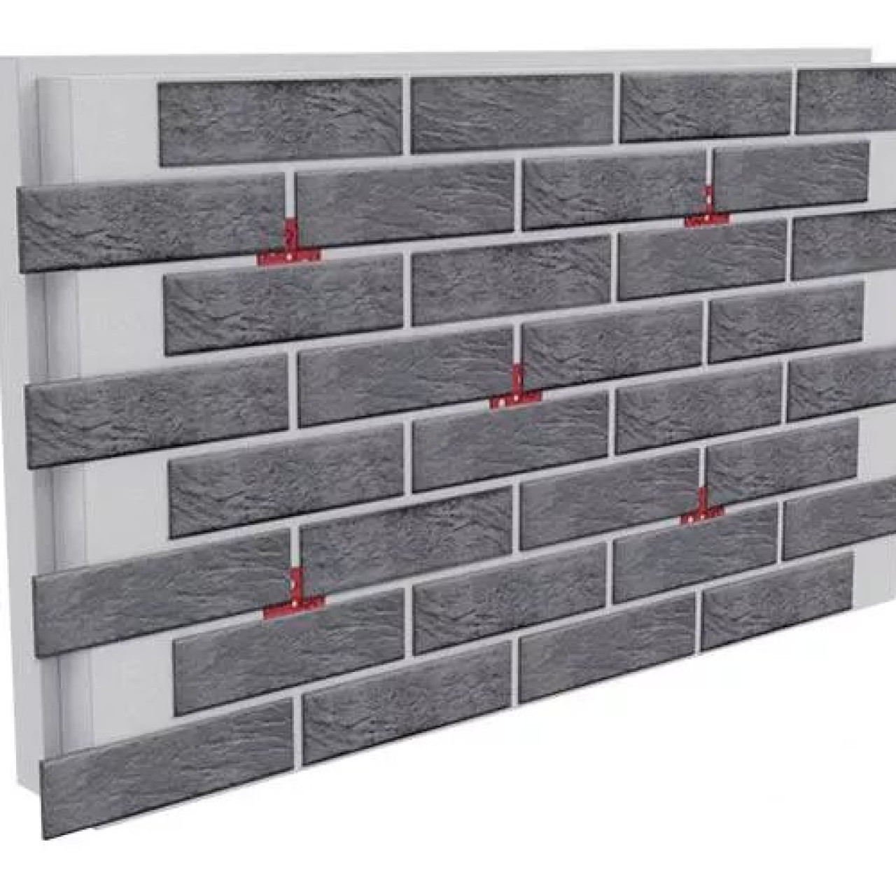 Clinker Thermal Panel The Strand Black EPS 50 mm