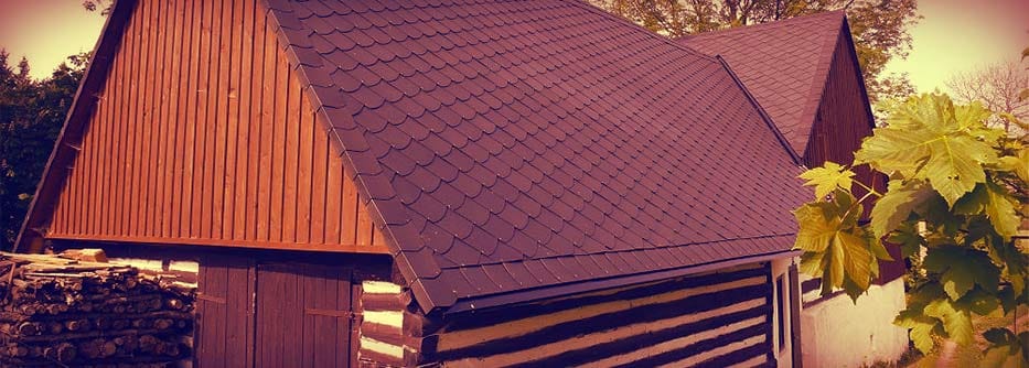 Střecha položená šablonou Eureko CPS