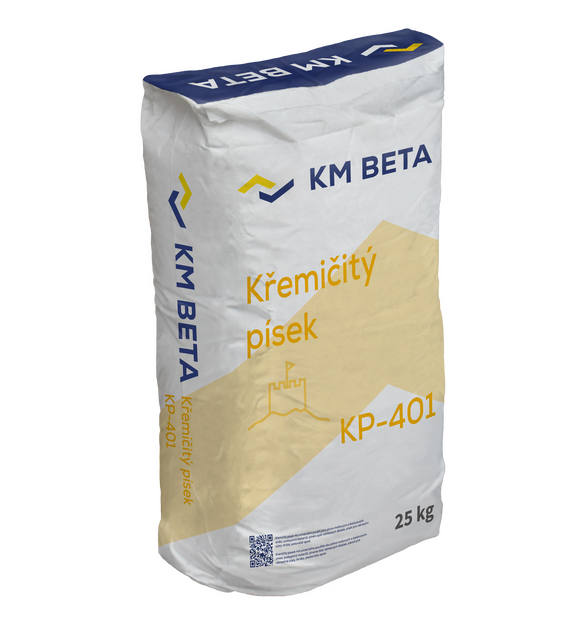 Křemičitý písek 0–1,25 mm, pytel 25 kg