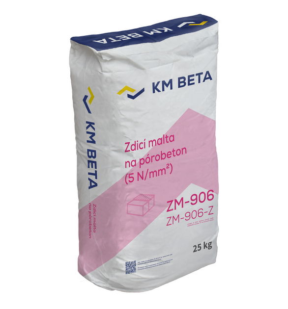 Zdicí malta na pórobeton 5 N/mm², pytel 25 kg